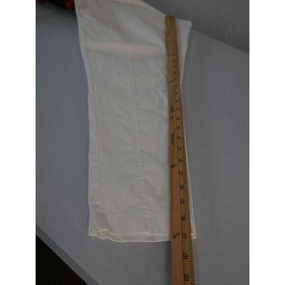 Calvin Klein Plus Women's High Rise Logo Skinny Pants White 2X - Picture 10 of 11